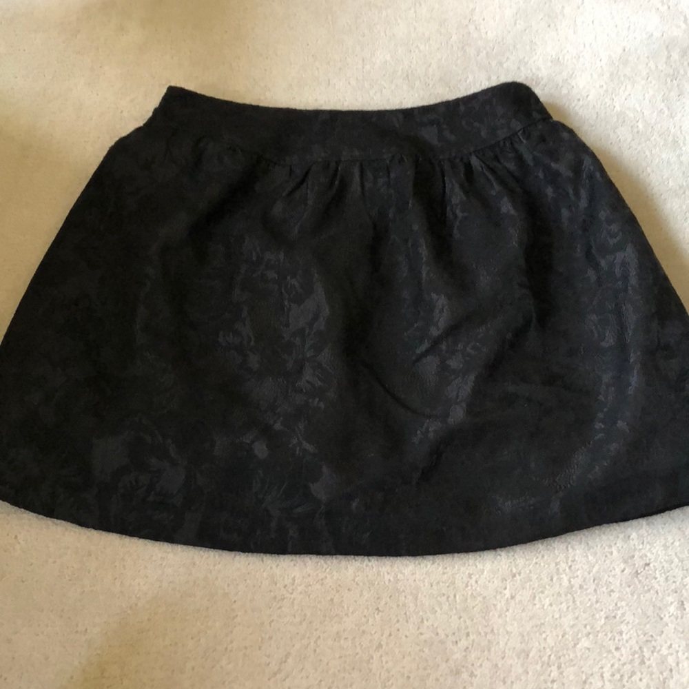 Floral brocade skirt!